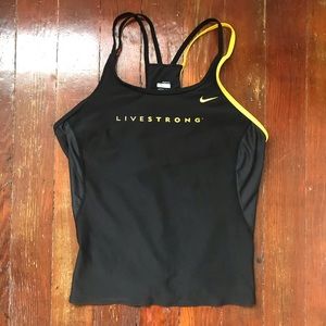 Nike Women’s Livestrong Workout Razor Back Top